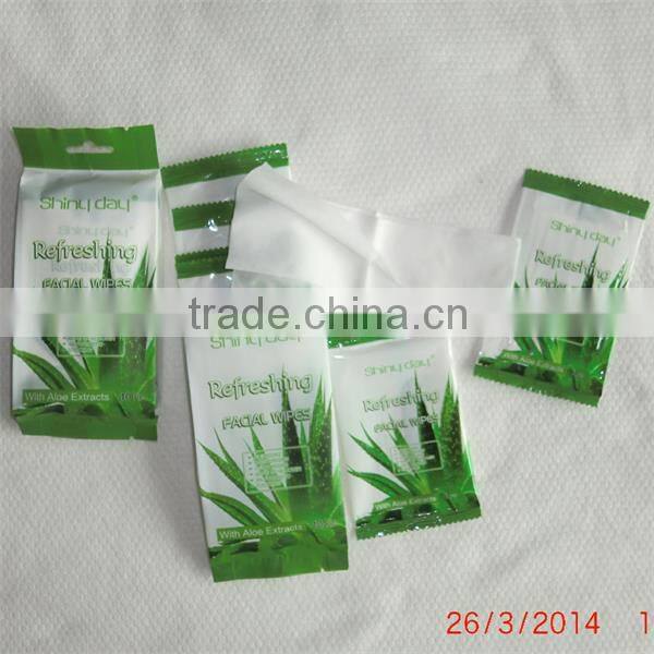 Individually Wrapped Eye Makeup Remover Wipes, VE, Rose and Aloe Ingredient