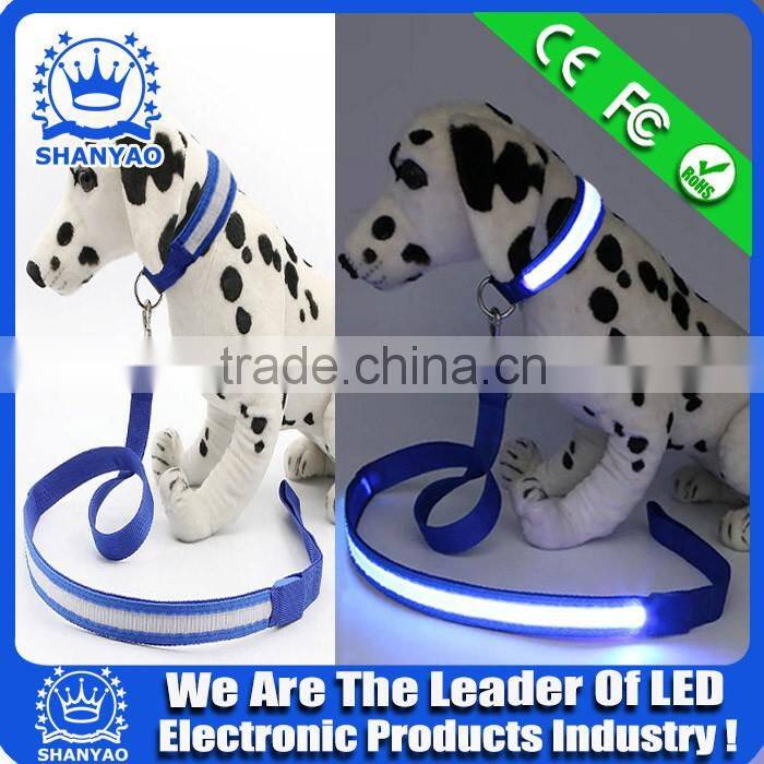 2016 Hot Selling LED Dog Leash For Walking Dog