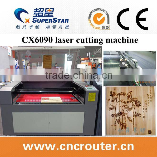 Laser cutting Machine with Sealed CO2 laser tube aluminum laser cutting machine