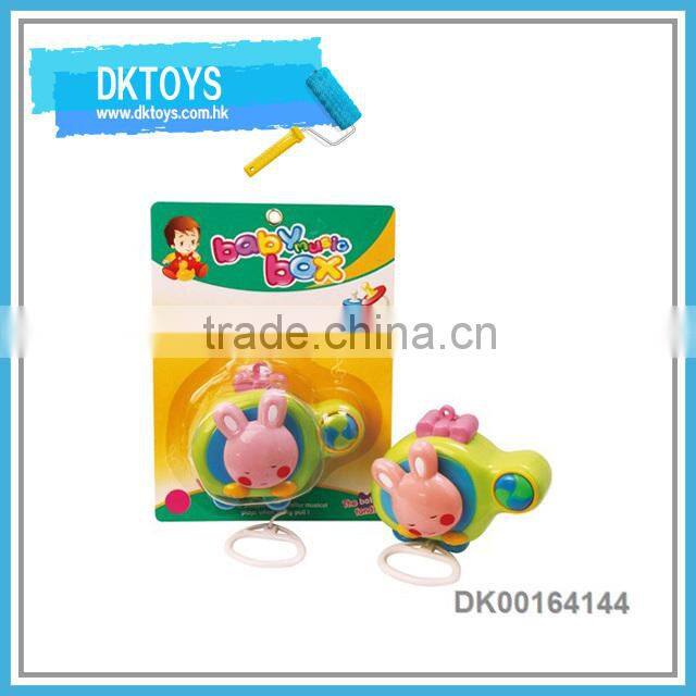 Pull Line Music Box Baby Learning Rattle Toy