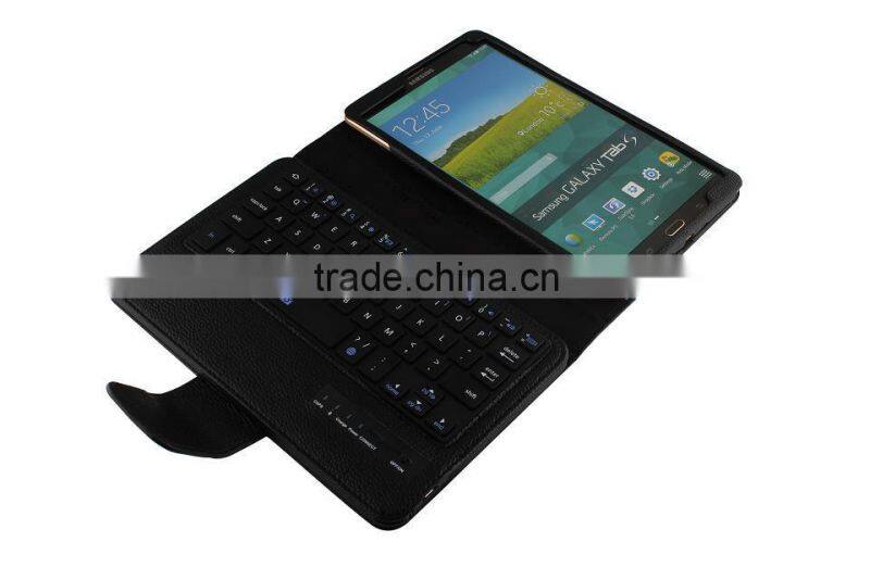 Detachable Bluetooth keyboard 8.4 inch tablet keyboard case For Samsung tab pro 8.4"