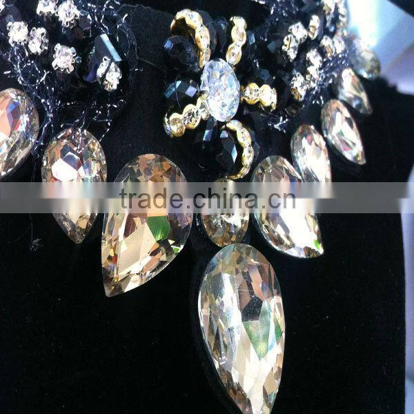 2014 beaded necklace accessories gemstone necklace