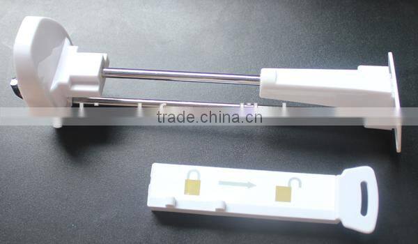 Slatwall ABS anti-theft locking hook