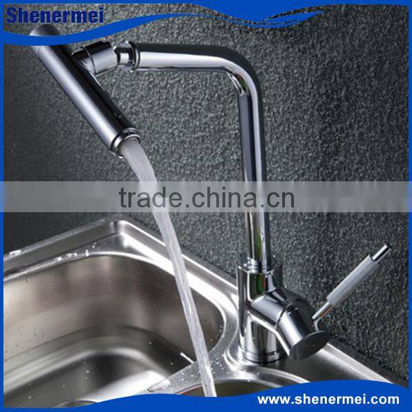 57-60% retractable kitchen faucet