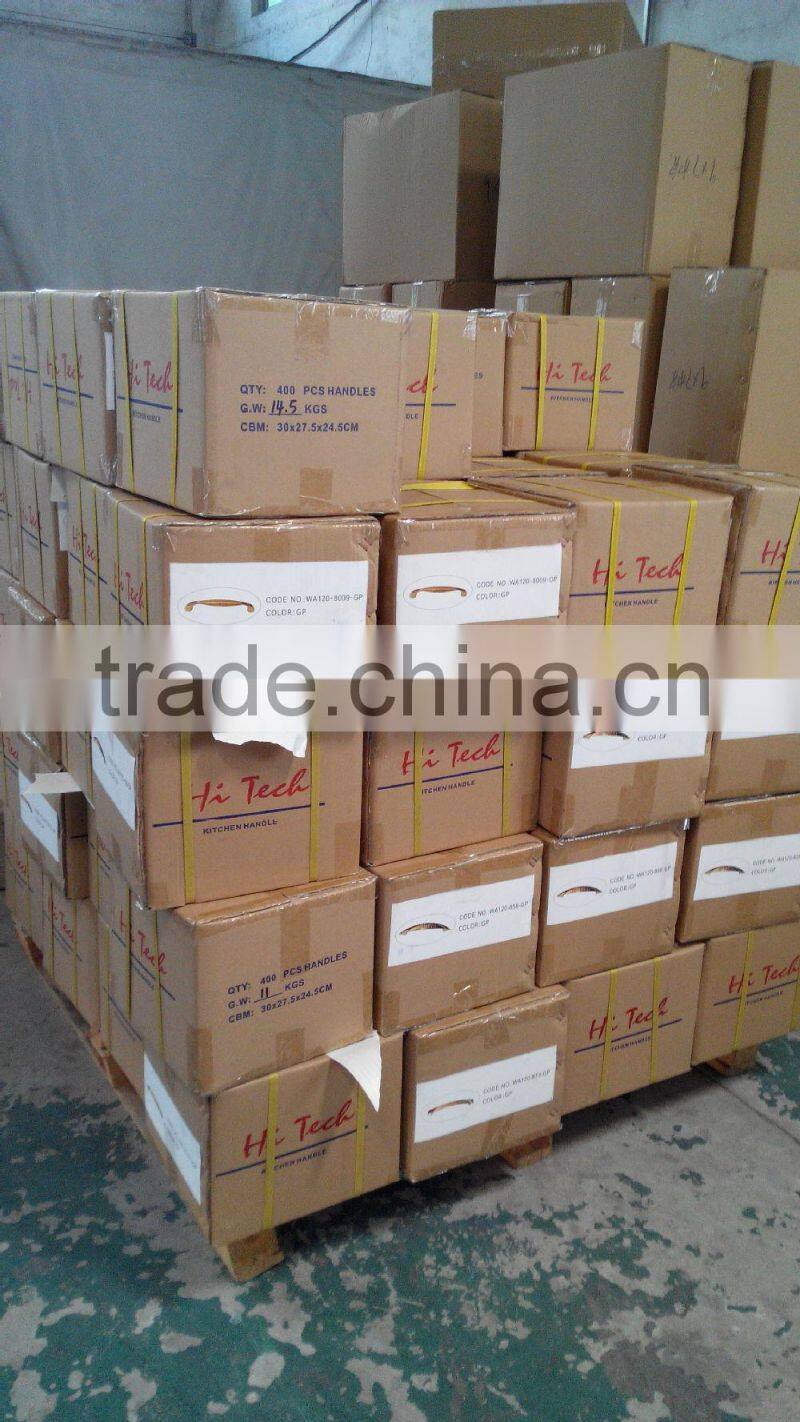 Gold Plating Zinc Ally Handle for Chest Drawer