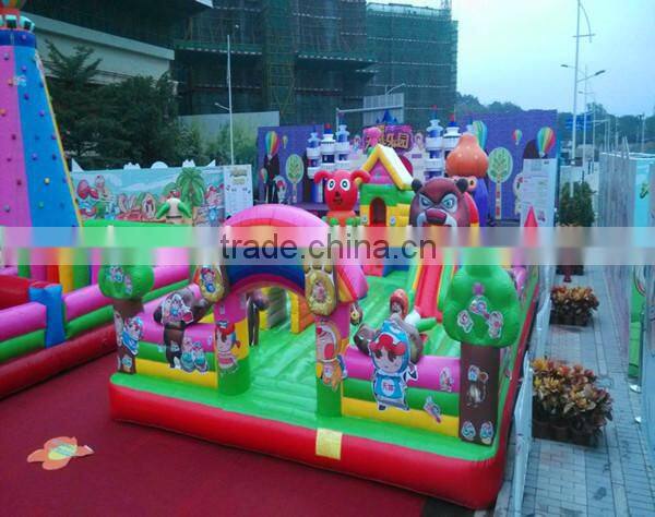 Park jumping place kids bouncy castle/ inflatable castle/kids playground