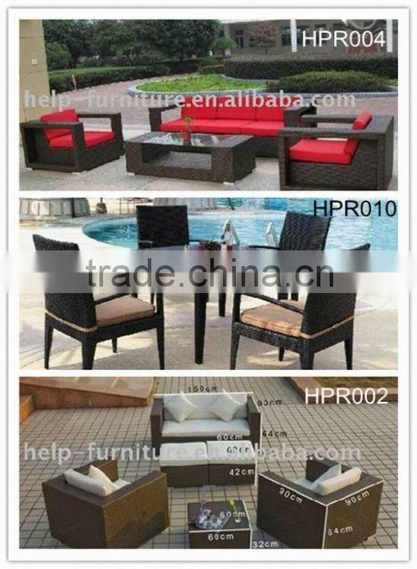 Outdoor Rattan Sofa Set