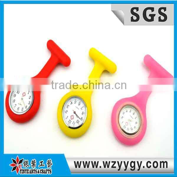 NEW design silicone nurse watch many color for your choice