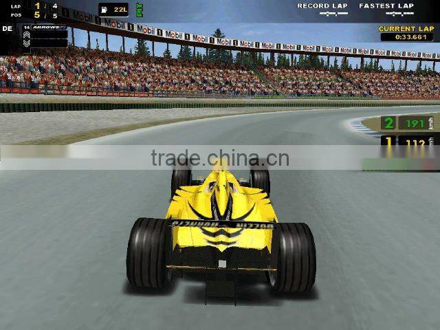 F1 racing simulator