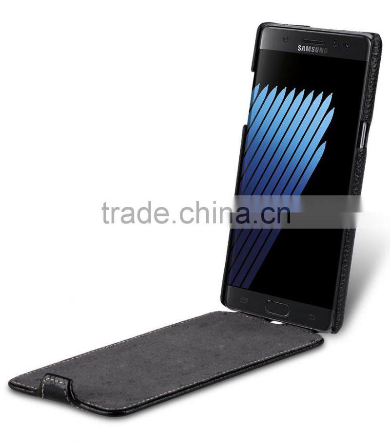 Premium Flip Cover Phone Leather Case for Samsung Galaxy Note 7