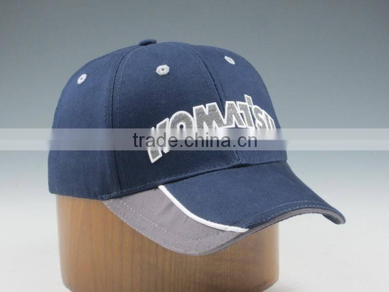 Best selling PVC patch team sports caps adjustable outdoor baseball caps