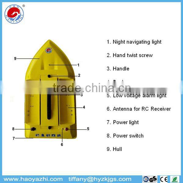 HYZ70 waterproof bait boat for sale
