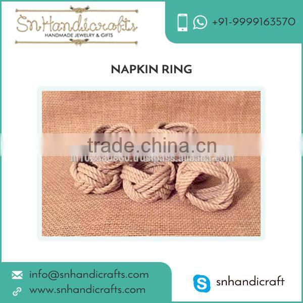 Globally Famous Standard Design Napkin Ring from India
