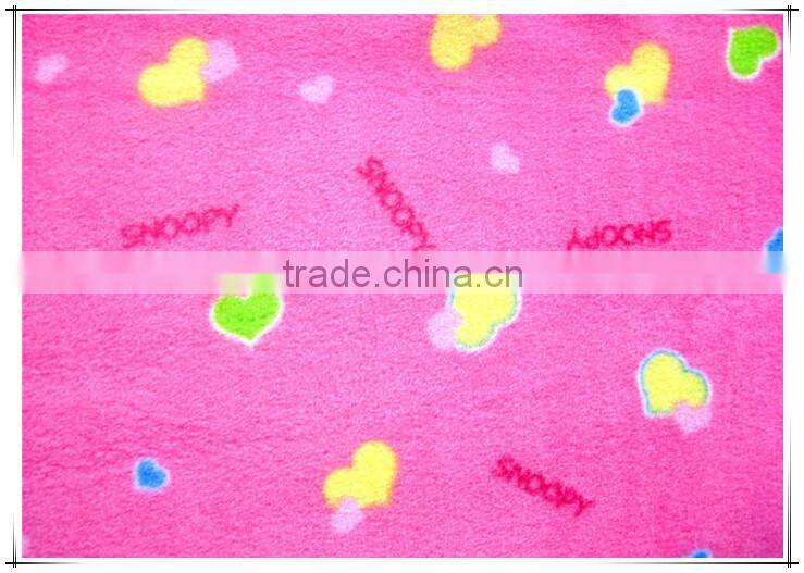 Different Colors of Printed Polar Fleece