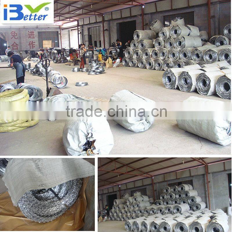 Good quality Hot sell concertina razor wireBTO-22 factory price