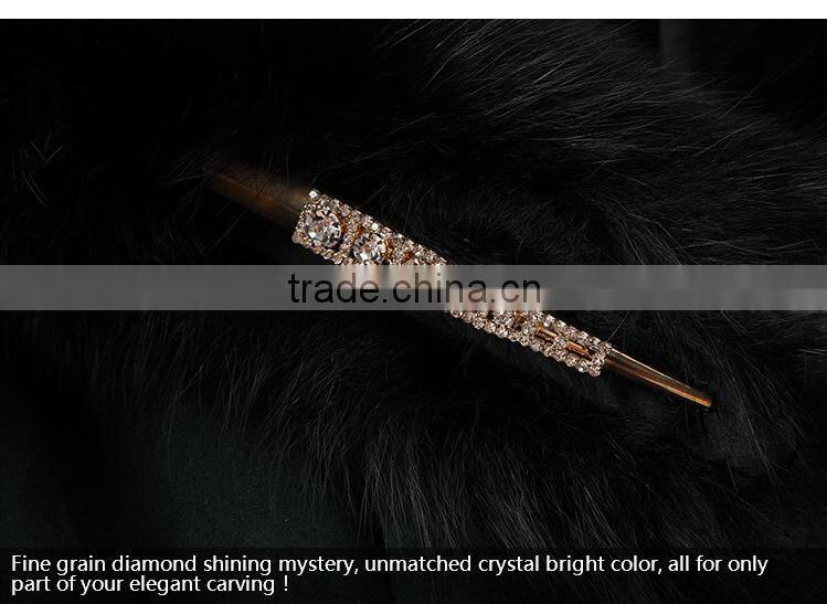 Top Quality Women's Sheared Black Mink Reversible Fur Coat