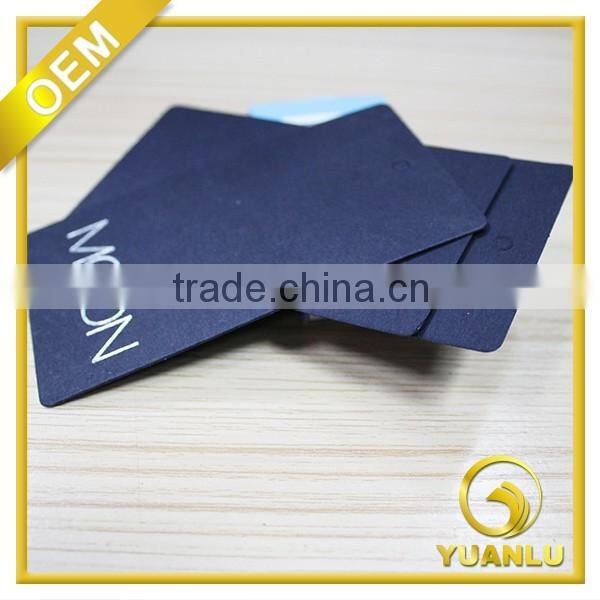 Garment private clothing hang tag for clothing