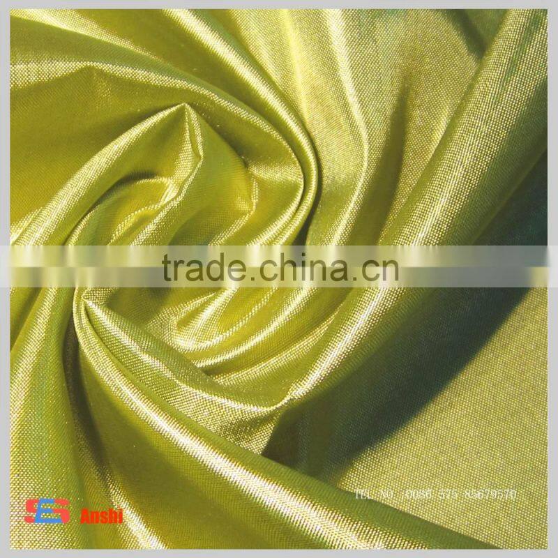Polyester 210t Habutai fabric taffeta fabric for lining fabric china wholesale
