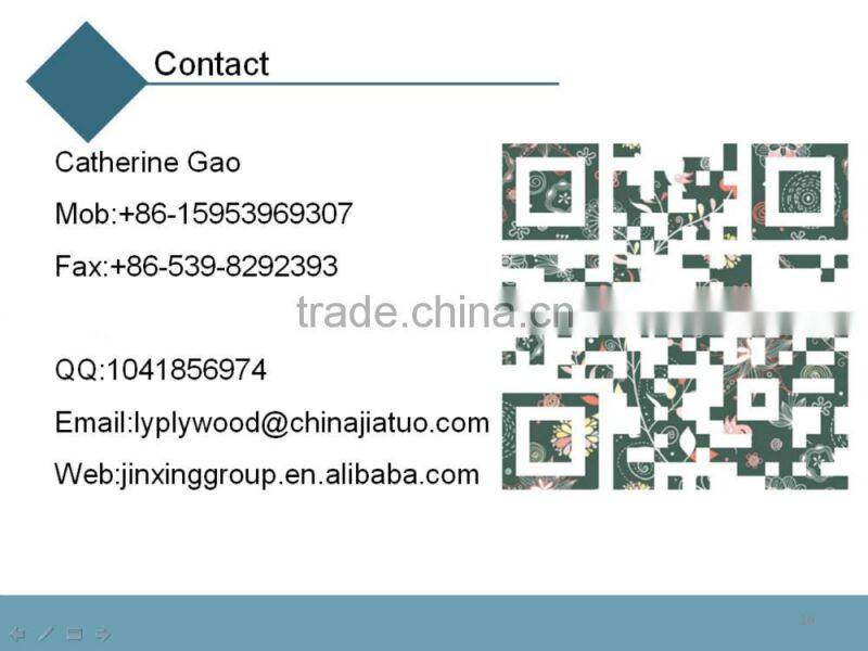 Waterproof 18mm plywood / okoume face plywood / marine plywood