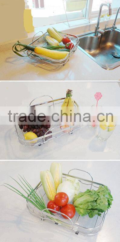 2014 China Manufacture Stainless Steel Kichen Wire Basket