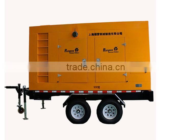 three phase trailer diesel generator 320kw 400kva