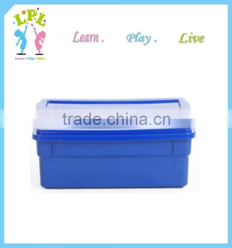 High quality round edge design plastic box gifts toys sundries storage box