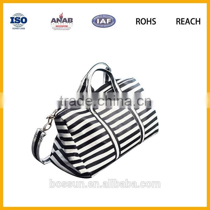 Ladies Shoulder Washing PU Bag with Zipper Travel Bag