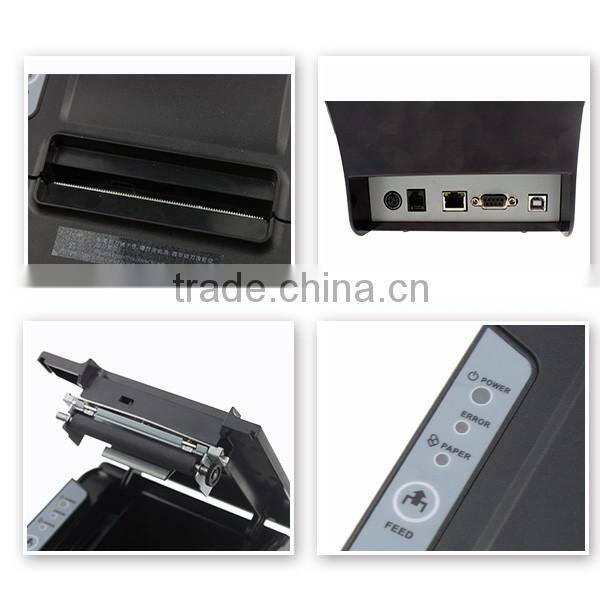 Sanor POS-80V 24V high speed 80mm cheap thermal pos receipt printer with auto cutter