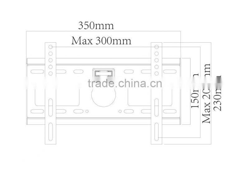 Sliding tv wall mount for 17"-42", wholesale up and down tv mount