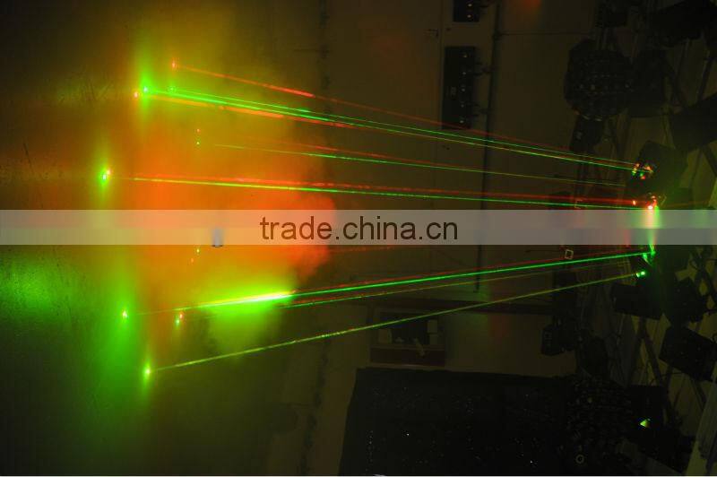 professional 8 claw RG laser moving head with LED dj disco lighting