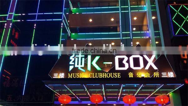 high brightness 24V rgb aluminum housing led light bar warranty 2 years