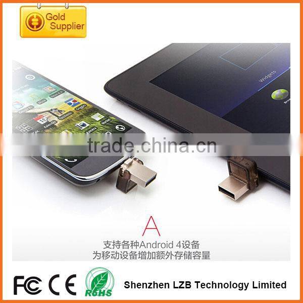 high capacity hot sale universal otg 32gb usb flash drive, Portable OTG usb flash 32gb