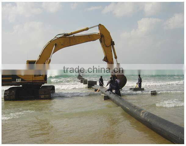 EN 10219 Double Flanged SAWH Steel Pipe / Dredging Pipe