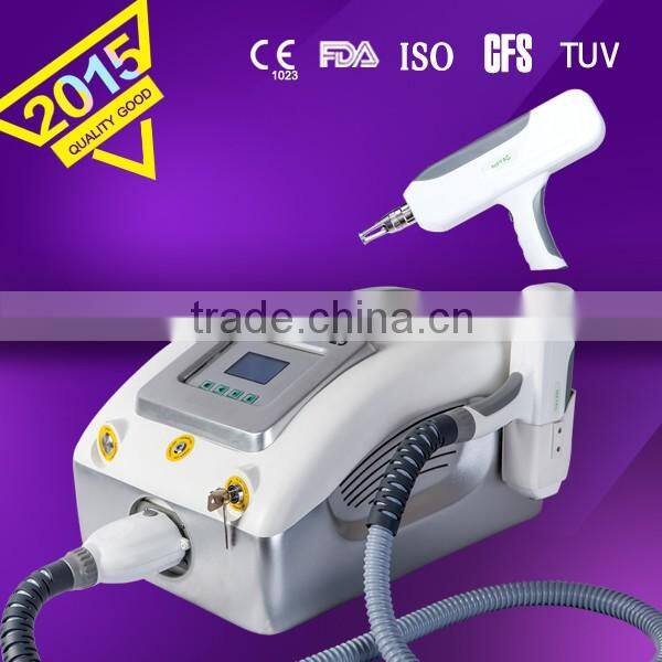 2016 KES Q-Switched Nd:YAG laser tattoo removal&black wawa multifunction beauty machine on prmotion!