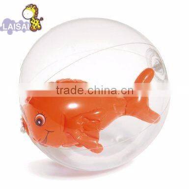 Custom logo printed inflatable beach ball for promotional gifts with factory price