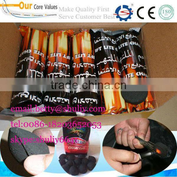 good quality BBQ briquetting machinery with low price