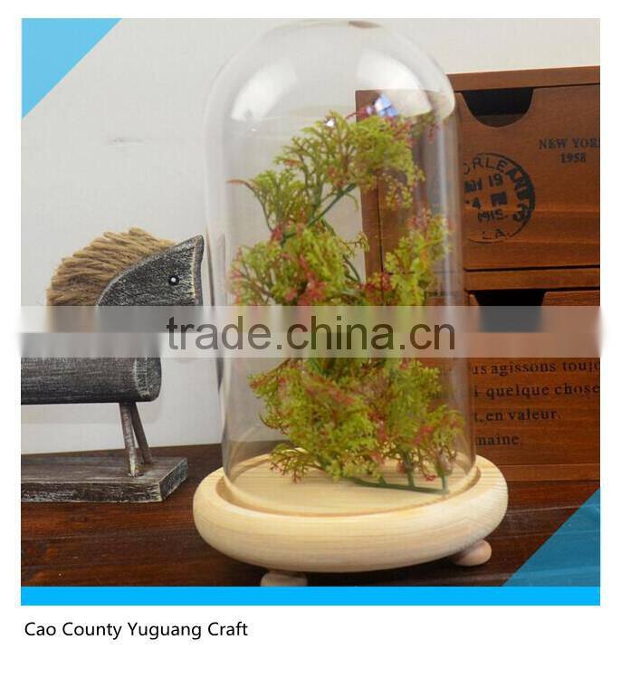 Hot Sale Micro Landscape Wooden Base For Home Decoration
