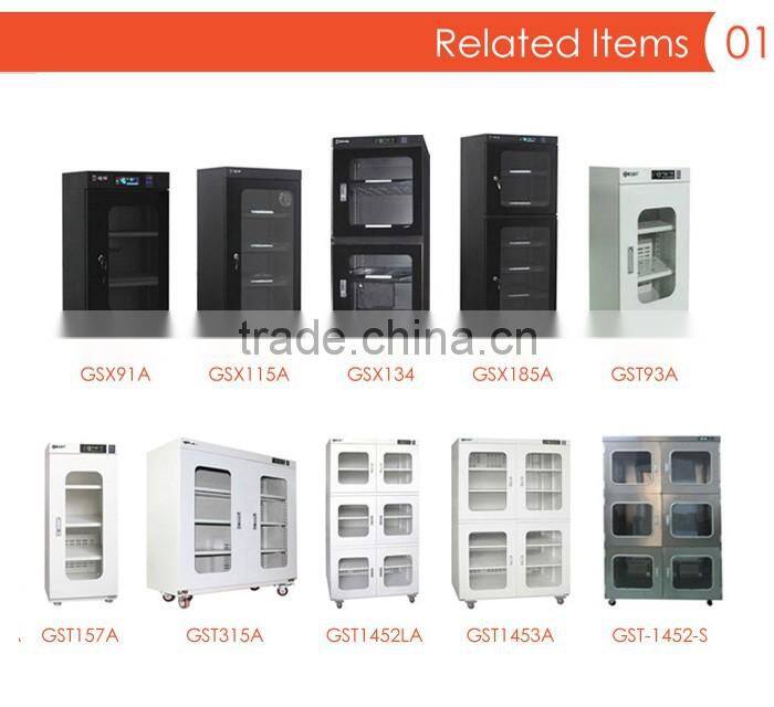 Humidity Control Photography Equipment Camera Lens Storage Cabinet