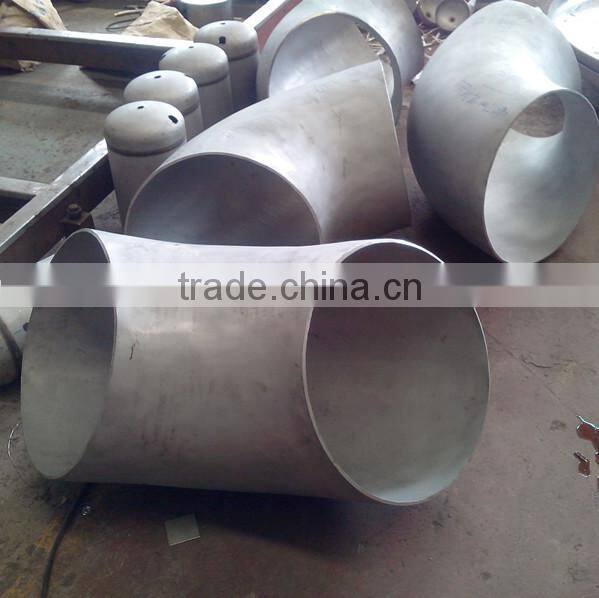 Beautiful stainless steel pipe elbow