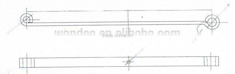 High Quality Toyota Hiace Parts Leaf Spring in Suspension System