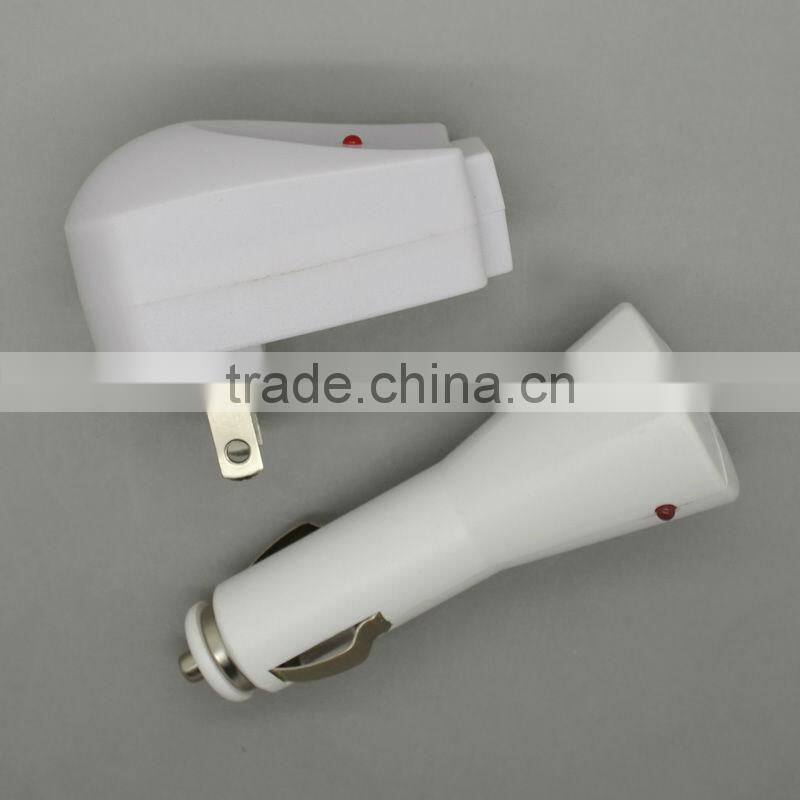 Premium USB Vehicle Car+Wall Travel AC Power Charger For Amazon Kindle 4 4th Gen(US)