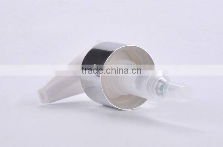 24/410 plastic soap dispenser lotion pump, pump dispenser for shampoo with aluminum closure