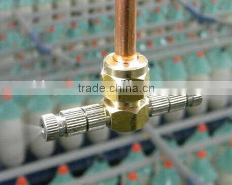 Connector/joint/nozzle holder for mist fog nozzle