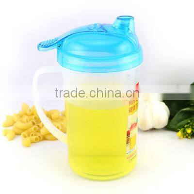 550ml Kitchen plastic portable Leakproof Oil Drop Pot Sauce Vinegar Bottle