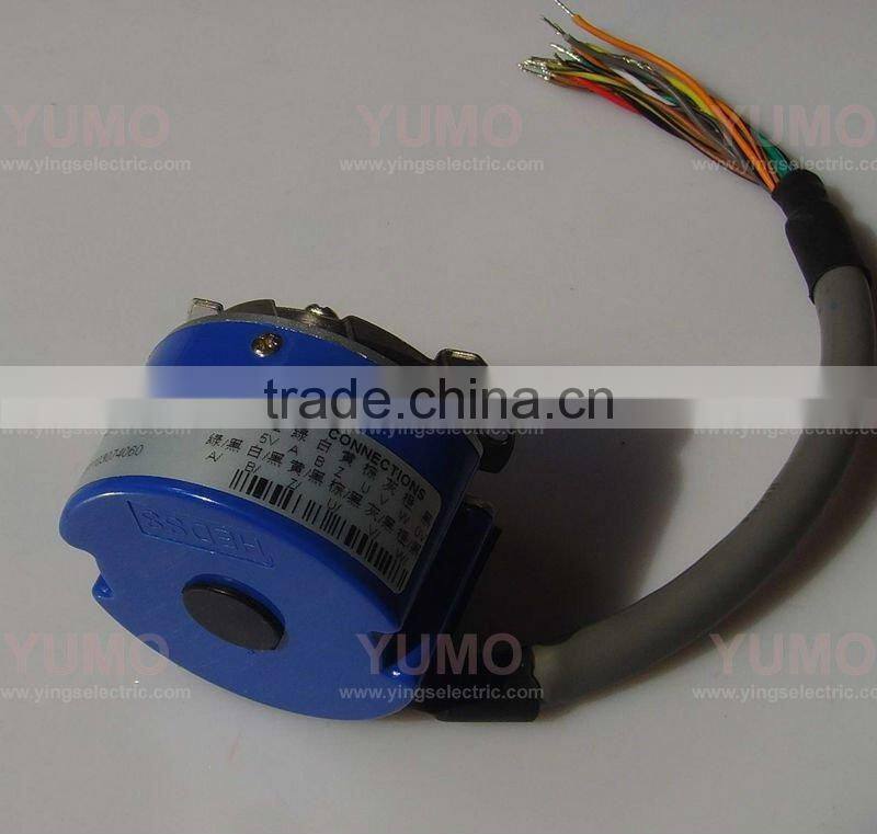 IHU4808 2500P 48mm hollow shaft 8mm UVW singal Servo motor incremental encoder