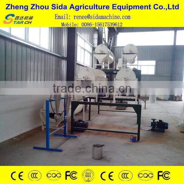 Free training stainless steel 1-2T/hour Cassava flour processing equipment