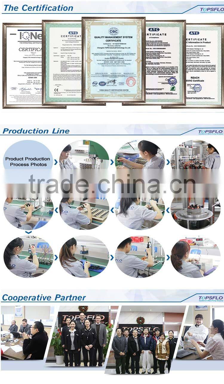 12v 24v dc brushless centrifugal silent pump for food grade