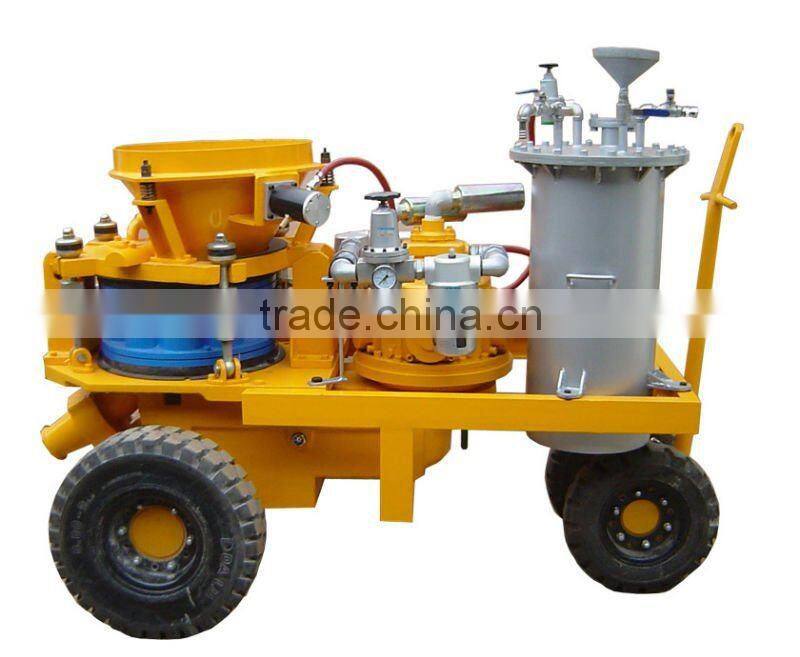 LSZ3000A tunnel pneumatic air motor wet and dry shotcrete spraying machine