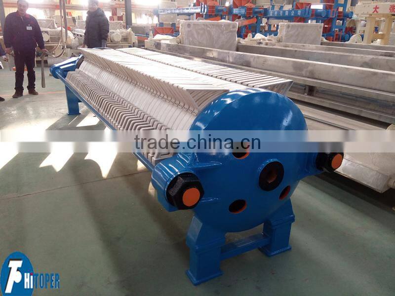 hydraulic press machine, 800 type high pressure round plate filter press