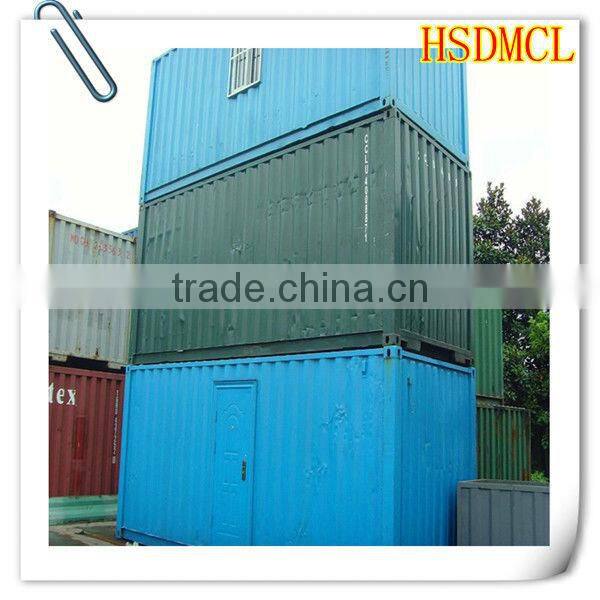 China light steel structure modular portable shipping stackable container house for sale
